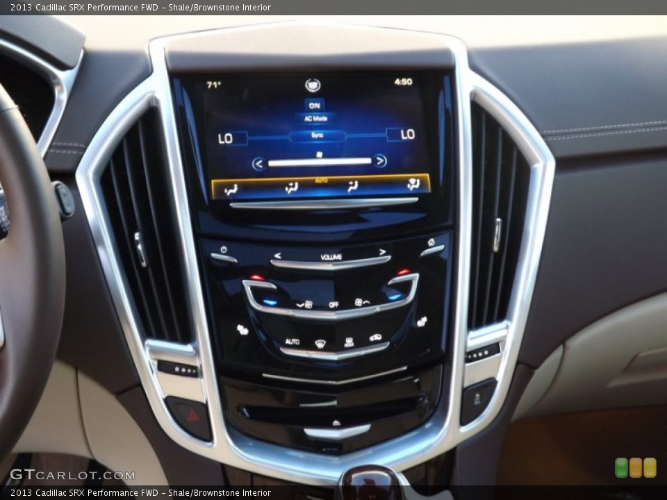Shale/Brownstone Interior Controls for the 2013 Cadillac SRX Performance FWD #76297733