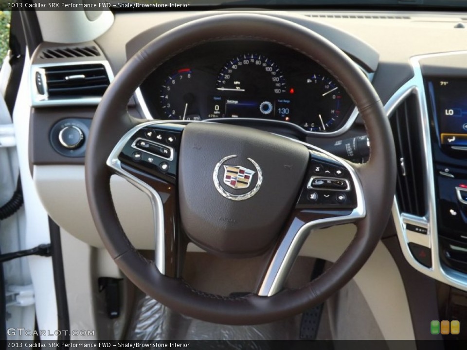 Shale/Brownstone Interior Steering Wheel for the 2013 Cadillac SRX Performance FWD #76297751