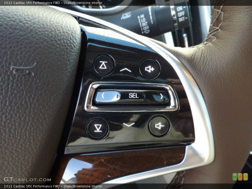 Shale/Brownstone Interior Controls for the 2013 Cadillac SRX Performance FWD #76297774
