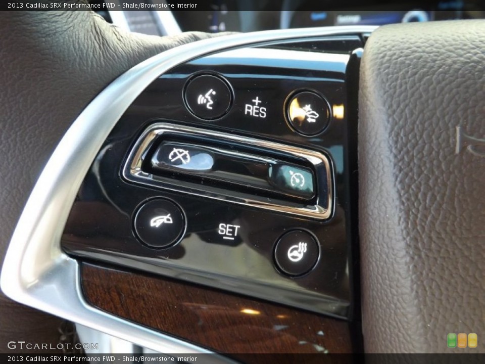 Shale/Brownstone Interior Controls for the 2013 Cadillac SRX Performance FWD #76297796