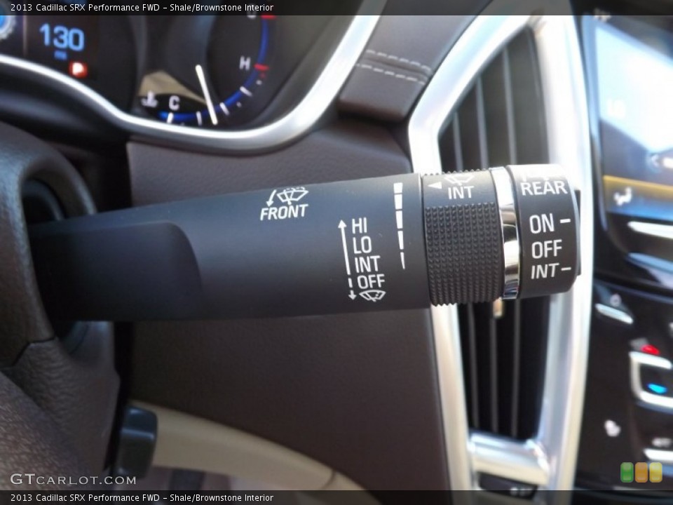 Shale/Brownstone Interior Controls for the 2013 Cadillac SRX Performance FWD #76297814