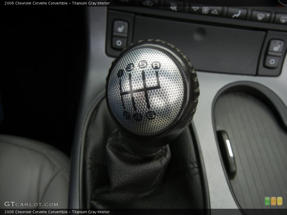 Titanium Gray Interior Transmission for the 2006 Chevrolet Corvette Convertible #76297829