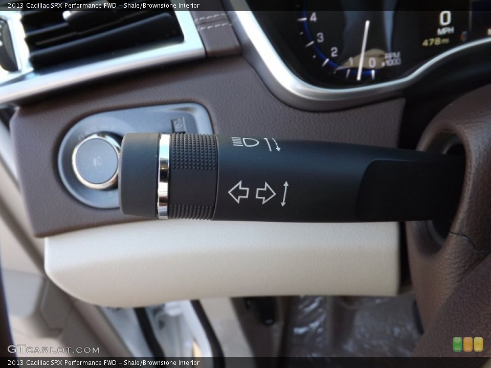 Shale/Brownstone Interior Controls for the 2013 Cadillac SRX Performance FWD #76297832