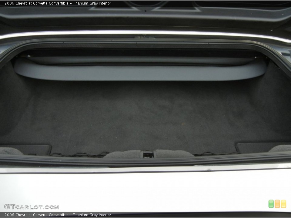 Titanium Gray Interior Trunk for the 2006 Chevrolet Corvette Convertible #76297910