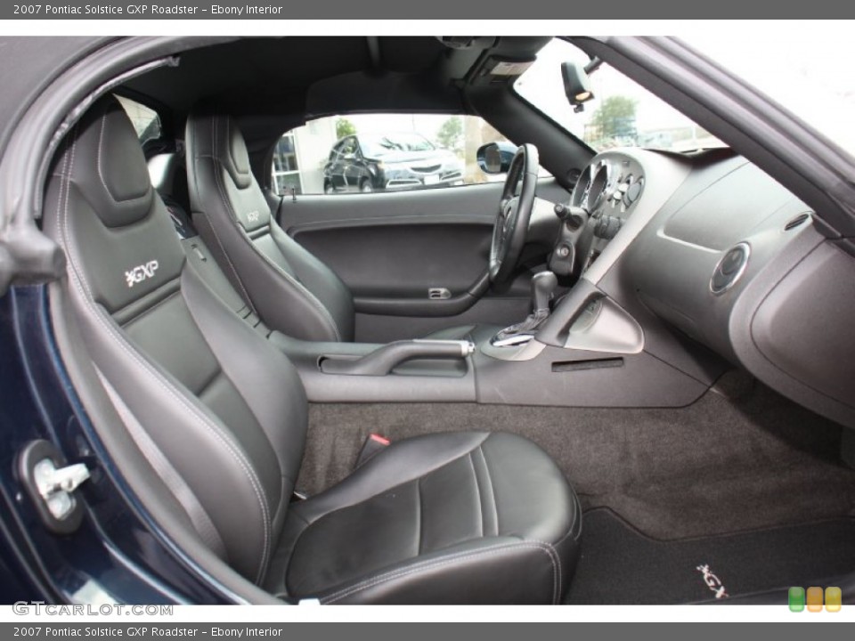 Ebony Interior Photo for the 2007 Pontiac Solstice GXP Roadster #76298801