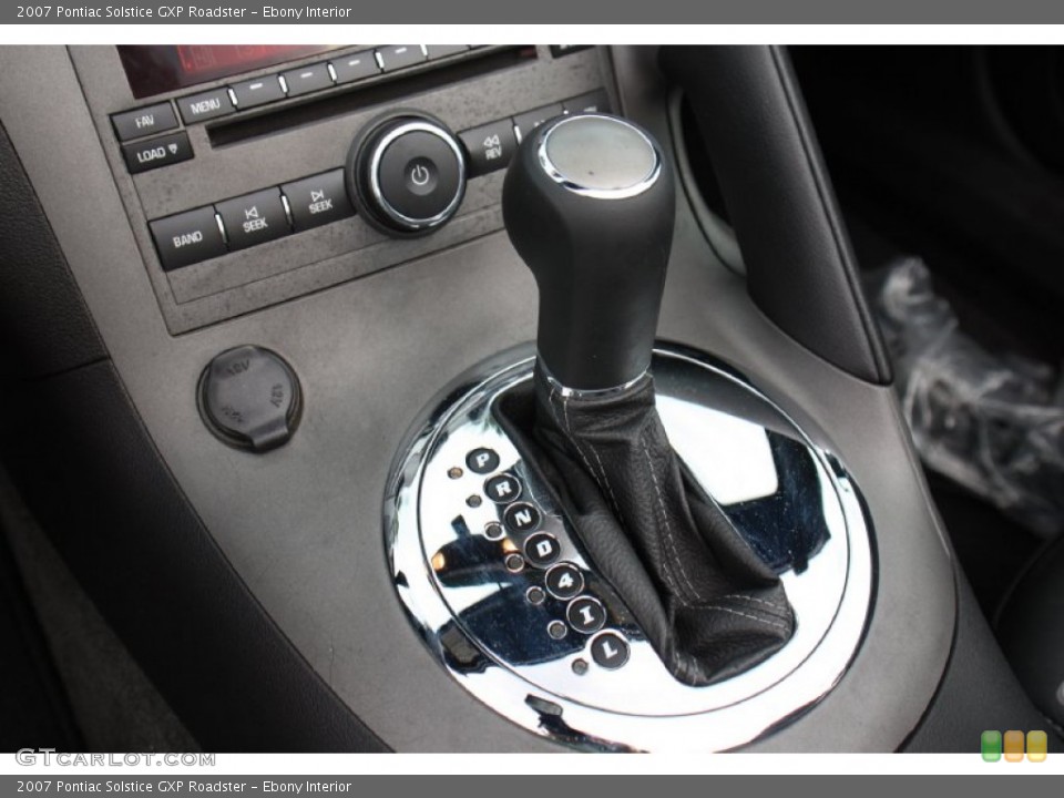 Ebony Interior Transmission for the 2007 Pontiac Solstice GXP Roadster #76298876