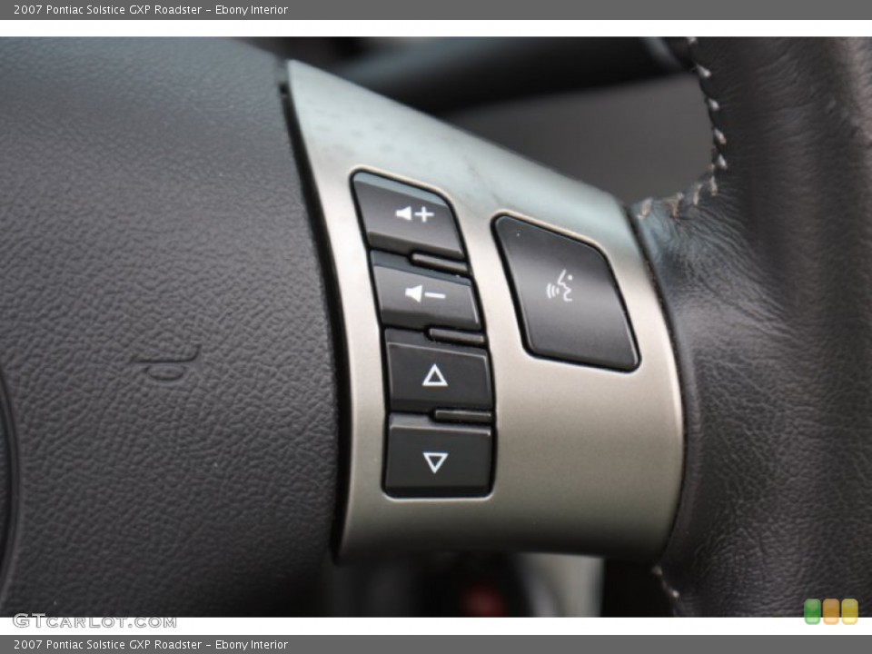 Ebony Interior Controls for the 2007 Pontiac Solstice GXP Roadster #76298891