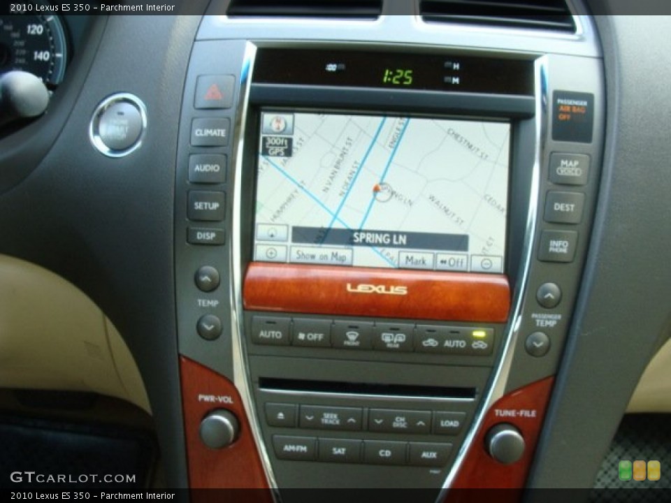 Parchment Interior Controls for the 2010 Lexus ES 350 #76300004