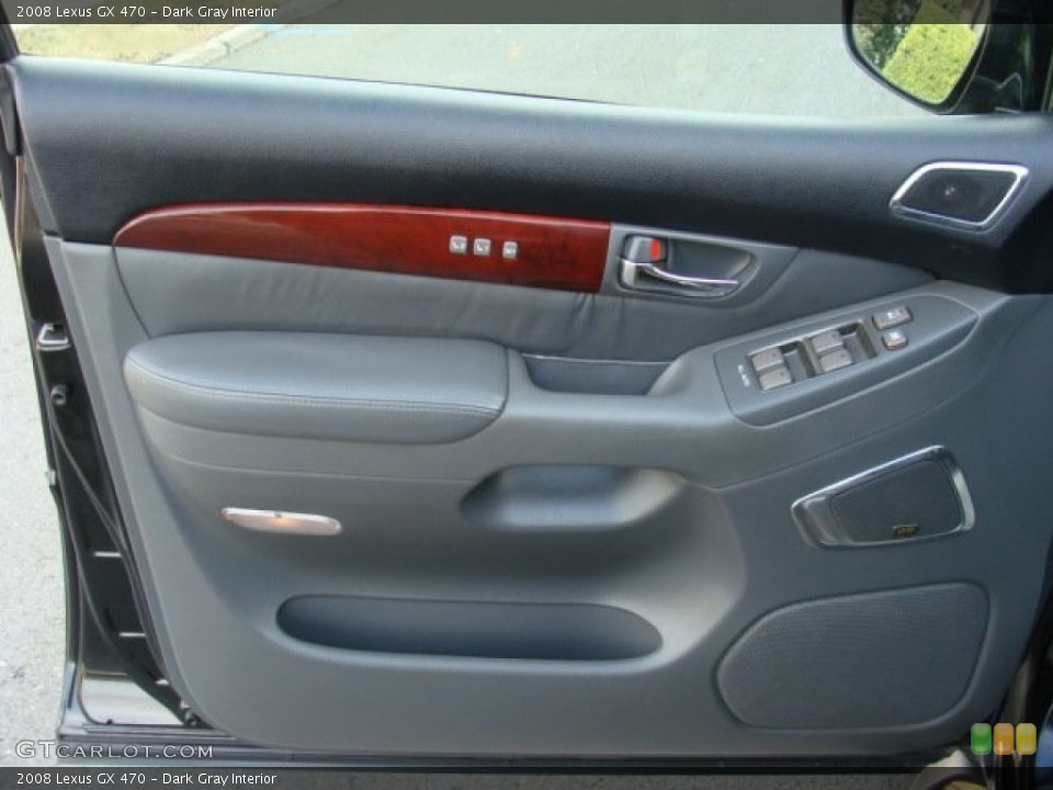 Dark Gray Interior Door Panel for the 2008 Lexus GX 470 #76300682