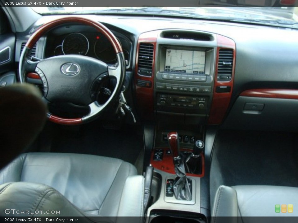 Dark Gray Interior Dashboard for the 2008 Lexus GX 470 #76300725