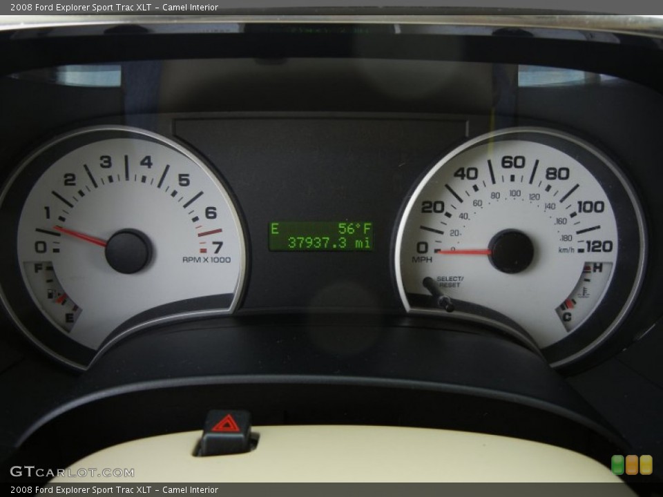 Camel Interior Gauges for the 2008 Ford Explorer Sport Trac XLT #76301570