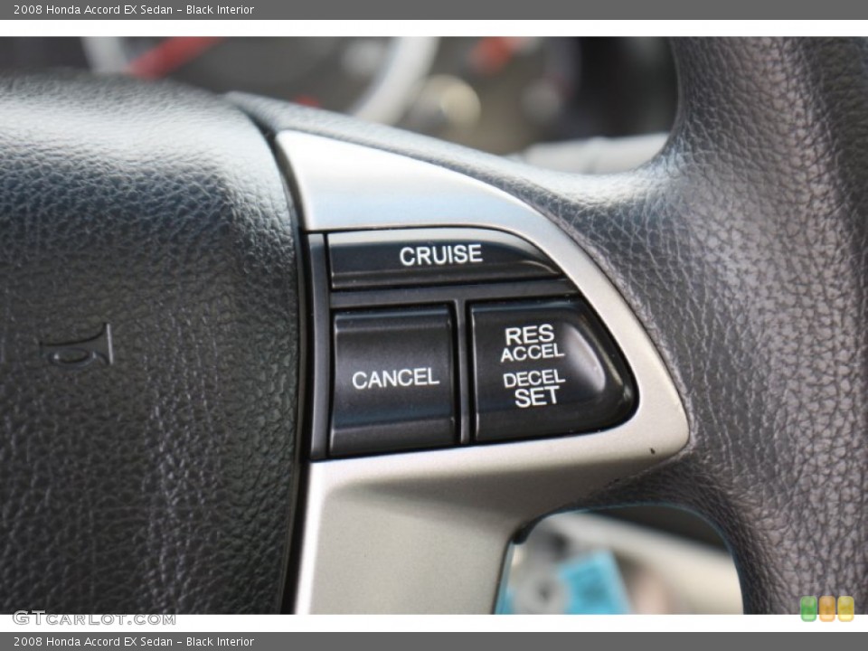 Black Interior Controls for the 2008 Honda Accord EX Sedan #76301648