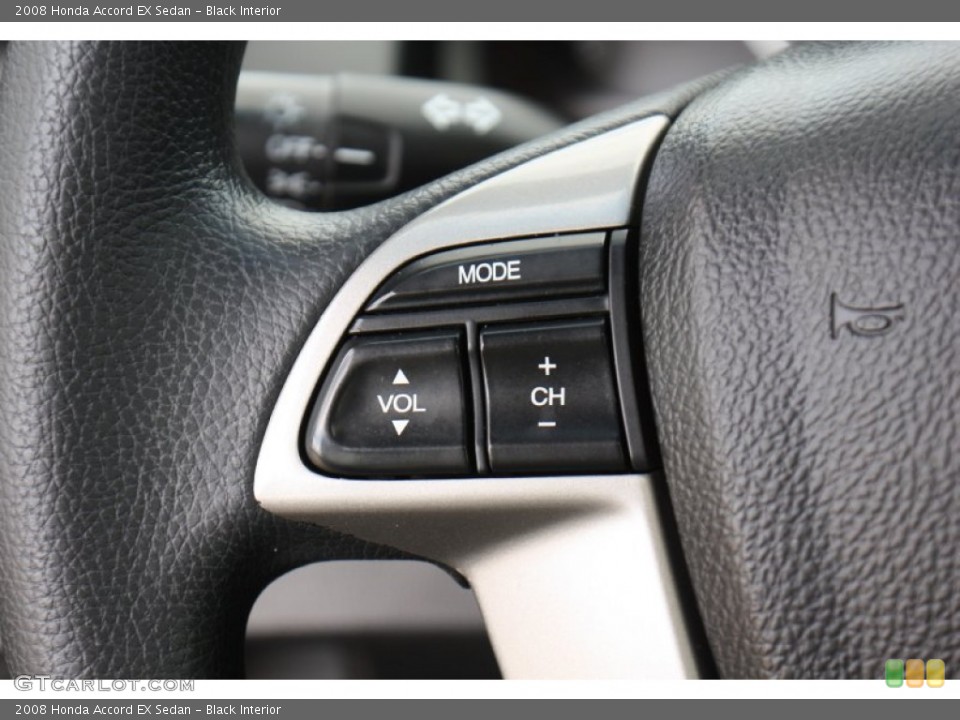 Black Interior Controls for the 2008 Honda Accord EX Sedan #76301666