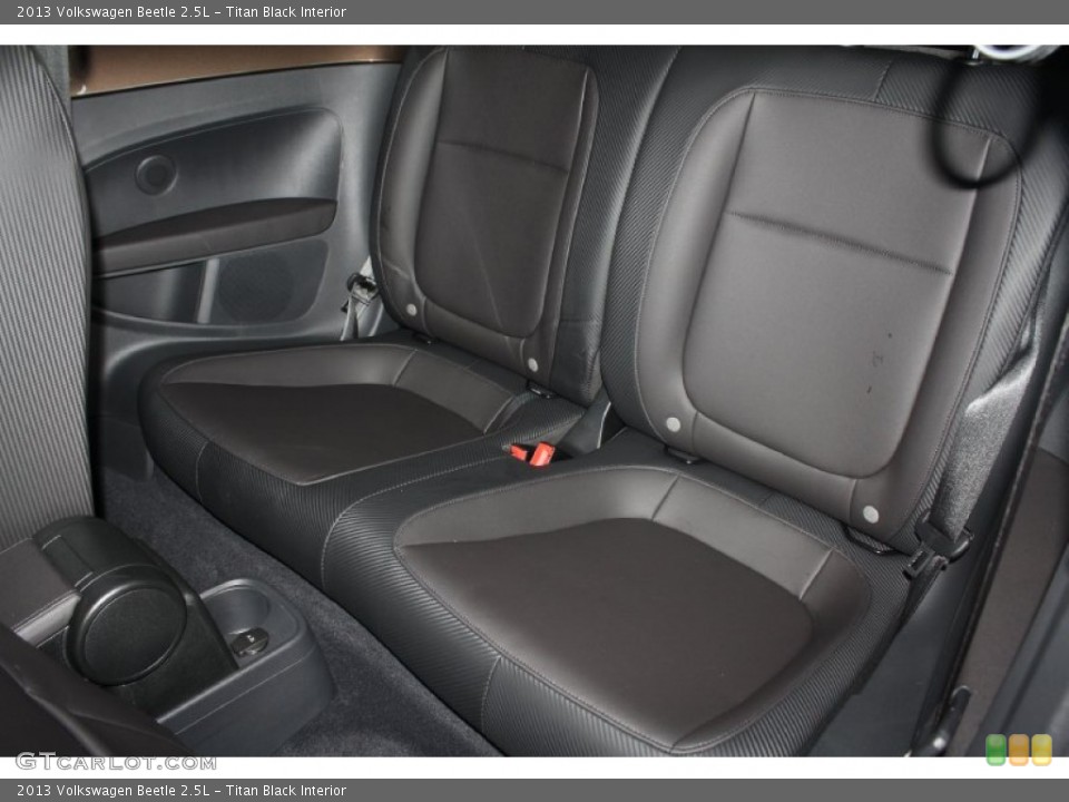 Titan Black Interior Rear Seat for the 2013 Volkswagen Beetle 2.5L #76301717