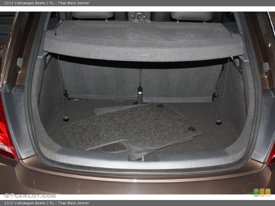 Titan Black Interior Trunk for the 2013 Volkswagen Beetle 2.5L #76301763