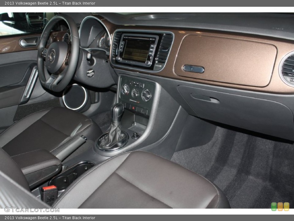 Titan Black Interior Dashboard for the 2013 Volkswagen Beetle 2.5L #76301794