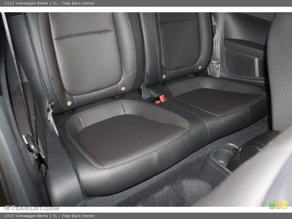Titan Black Interior Rear Seat for the 2013 Volkswagen Beetle 2.5L #76301834
