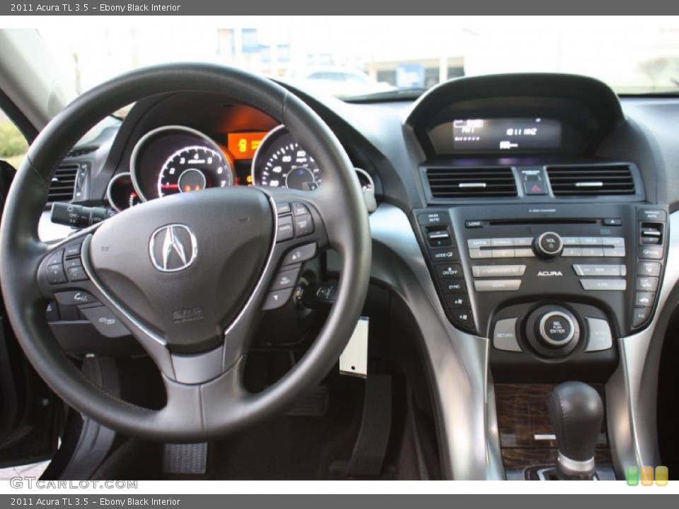 Ebony Black Interior Dashboard for the 2011 Acura TL 3.5 #76302115