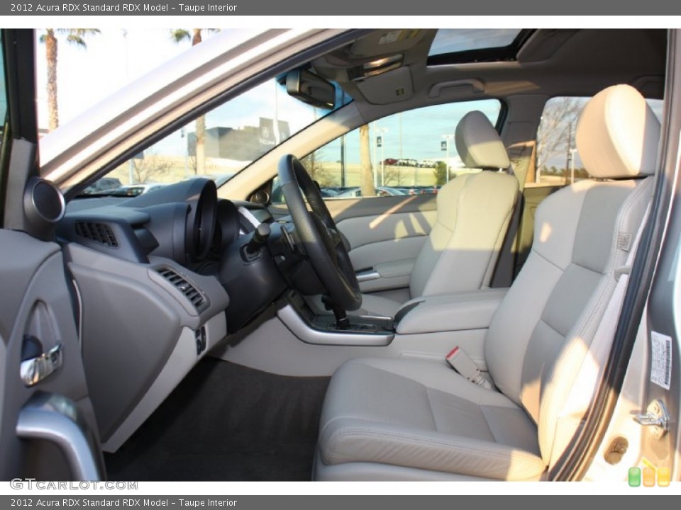 Taupe Interior Front Seat for the 2012 Acura RDX  #76302533