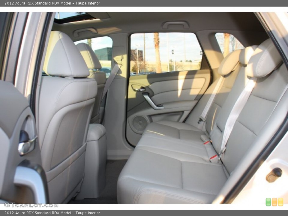 Taupe Interior Rear Seat for the 2012 Acura RDX  #76302581