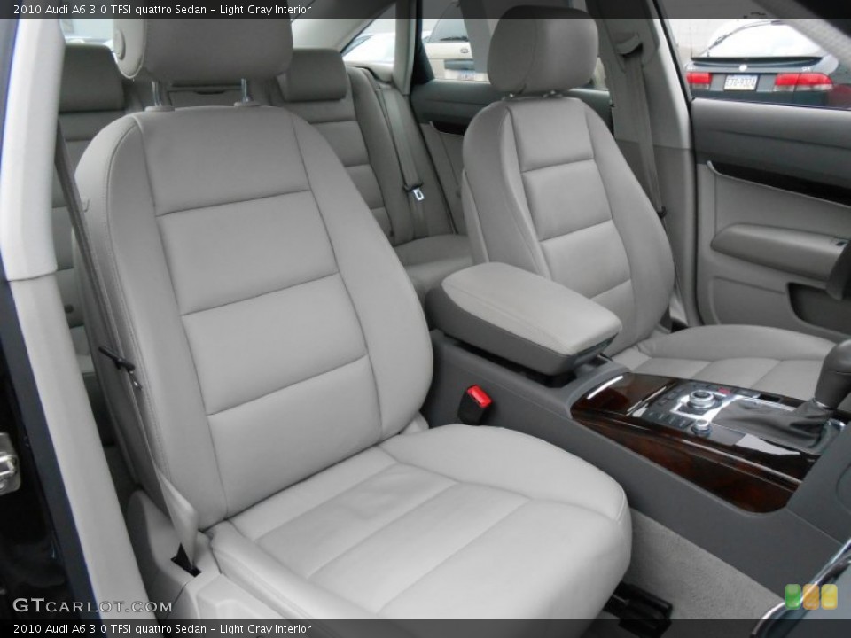 Light Gray Interior Front Seat For The 2010 Audi A6 3 0 Tfsi