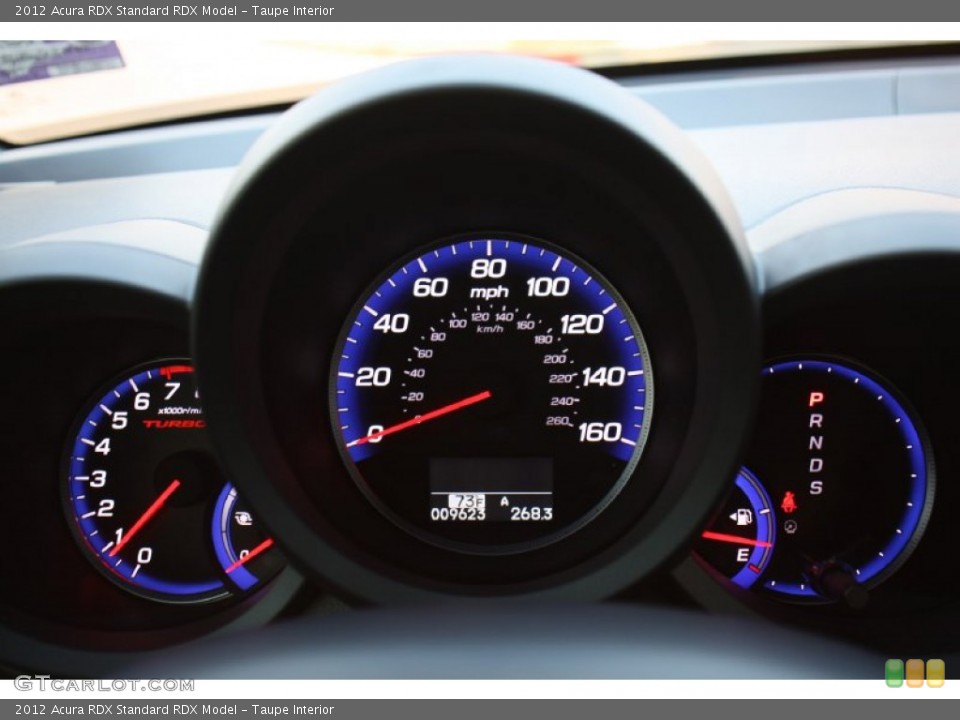 Taupe Interior Gauges for the 2012 Acura RDX  #76302866