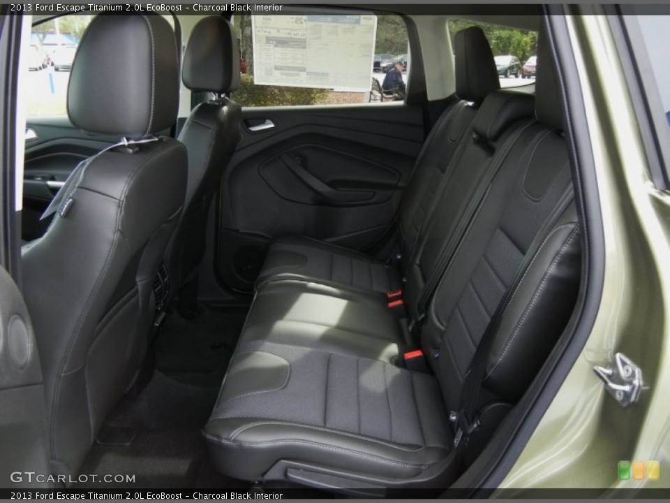 Charcoal Black Interior Rear Seat for the 2013 Ford Escape Titanium 2.0L EcoBoost #76303823