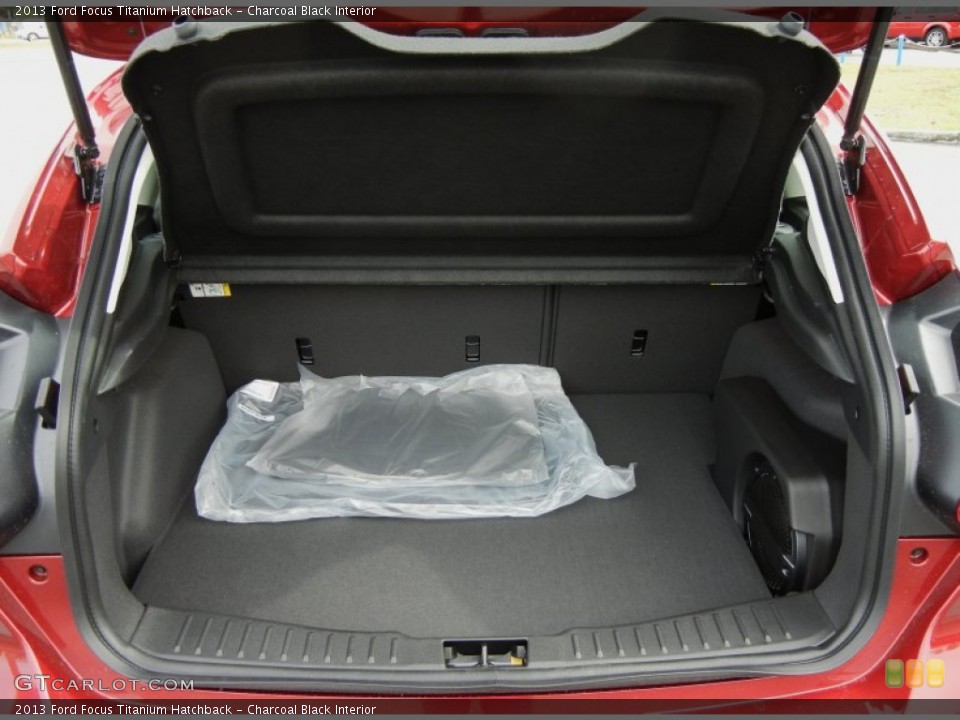 Charcoal Black Interior Trunk for the 2013 Ford Focus Titanium Hatchback #76304384
