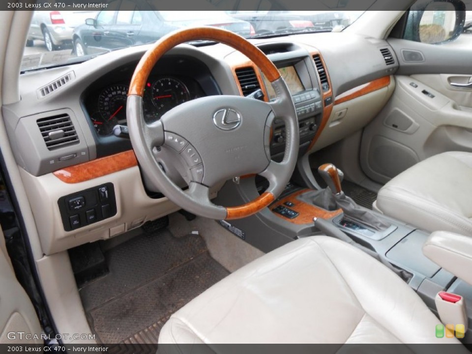 Ivory Interior Prime Interior for the 2003 Lexus GX 470 #76304585