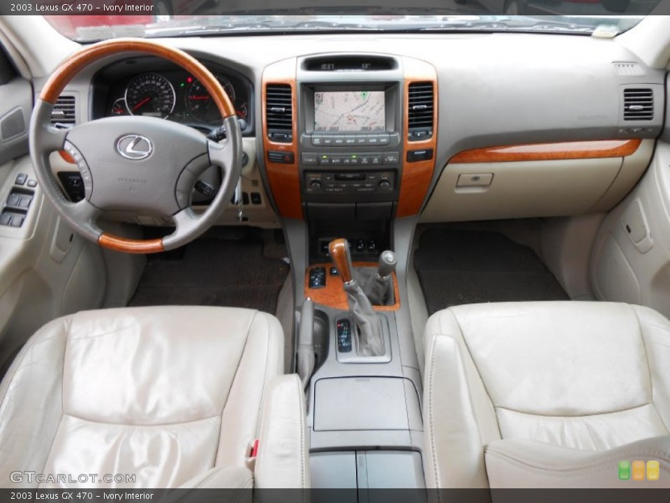 Ivory Interior Dashboard for the 2003 Lexus GX 470 #76304758