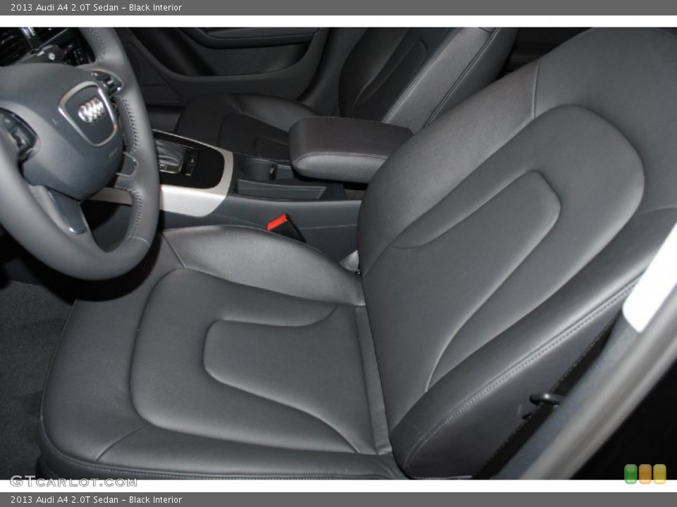 Black Interior Front Seat for the 2013 Audi A4 2.0T Sedan #76304892