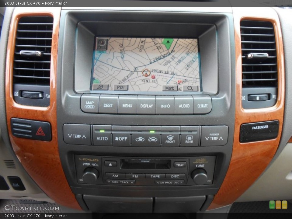 Ivory Interior Controls for the 2003 Lexus GX 470 #76304908