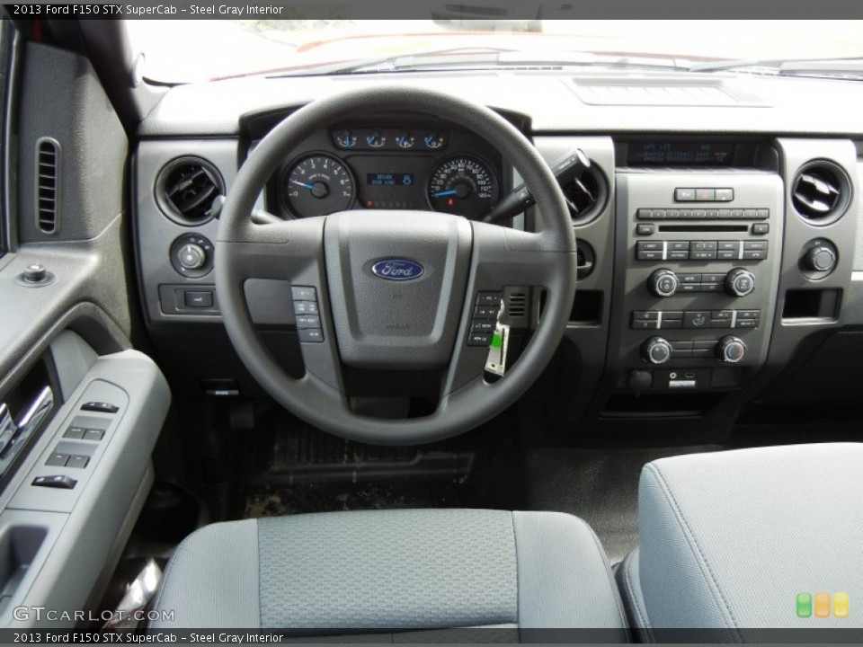 Steel Gray Interior Dashboard for the 2013 Ford F150 STX SuperCab #76305000