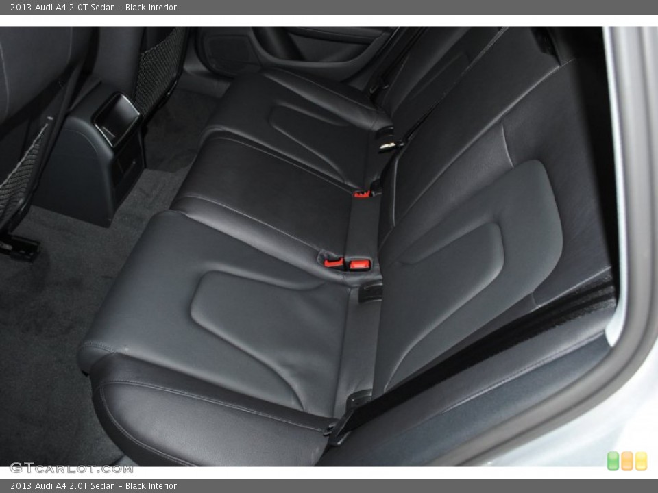 Black Interior Rear Seat for the 2013 Audi A4 2.0T Sedan #76305574
