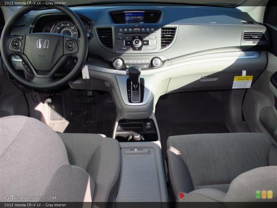 Gray Interior Dashboard for the 2013 Honda CR-V LX #76305807