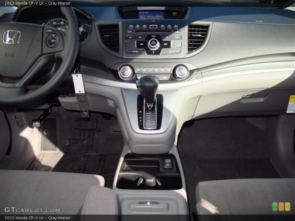 Gray Interior Dashboard for the 2013 Honda CR-V LX #76305849