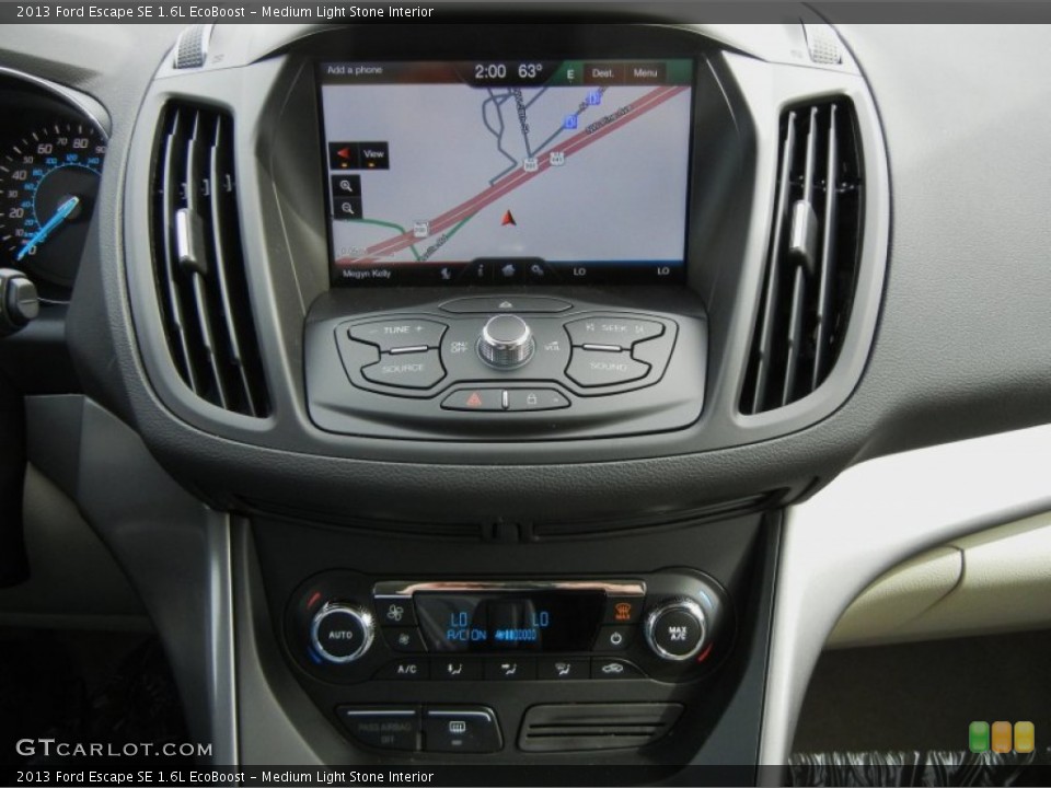Medium Light Stone Interior Controls for the 2013 Ford Escape SE 1.6L EcoBoost #76305874
