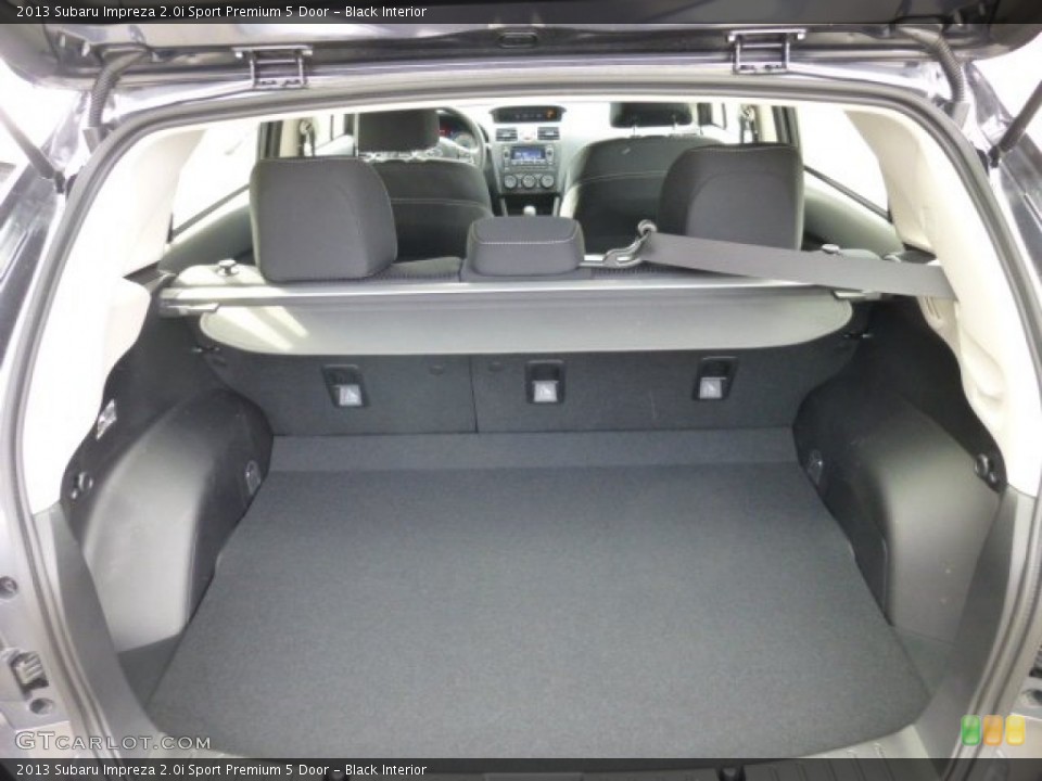 Black Interior Trunk for the 2013 Subaru Impreza 2.0i Sport Premium 5 Door #76306283