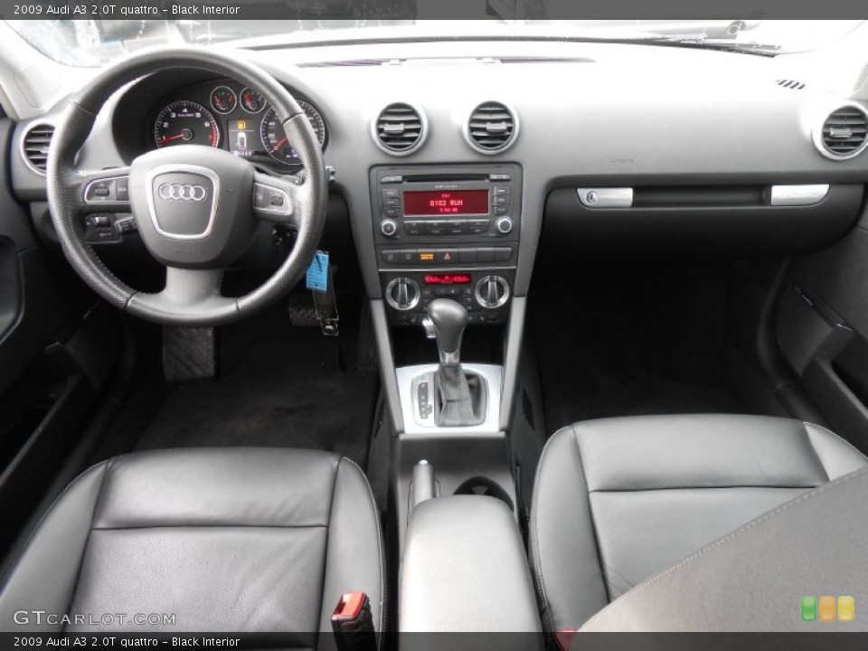 Black Interior Dashboard for the 2009 Audi A3 2.0T quattro #76306550
