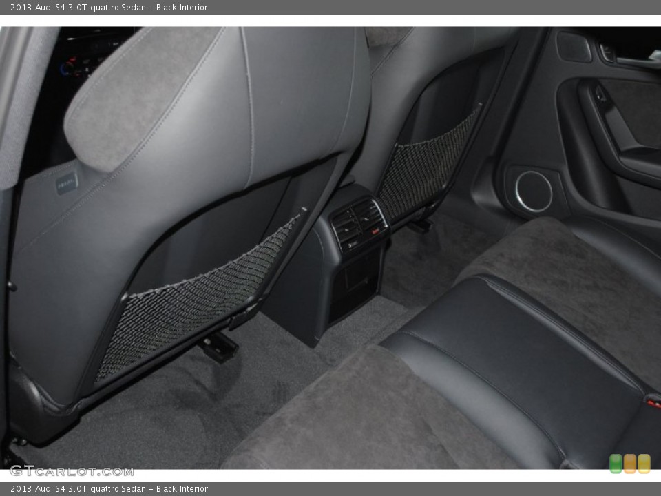 Black Interior Rear Seat for the 2013 Audi S4 3.0T quattro Sedan #76306738