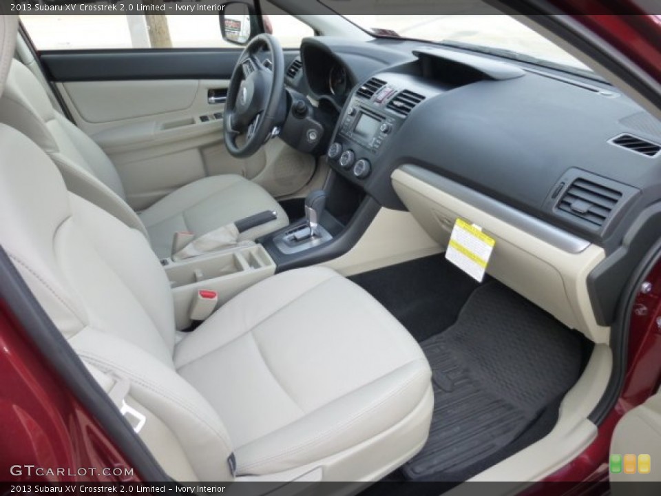Ivory Interior Photo for the 2013 Subaru XV Crosstrek 2.0 Limited #76306874