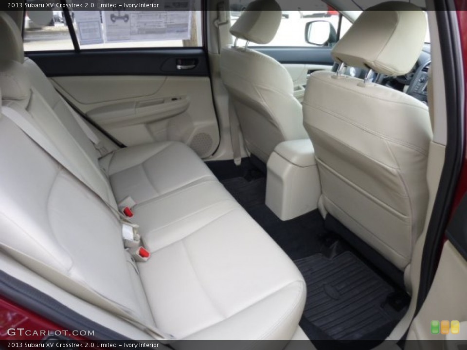 Ivory Interior Rear Seat for the 2013 Subaru XV Crosstrek 2.0 Limited #76306892