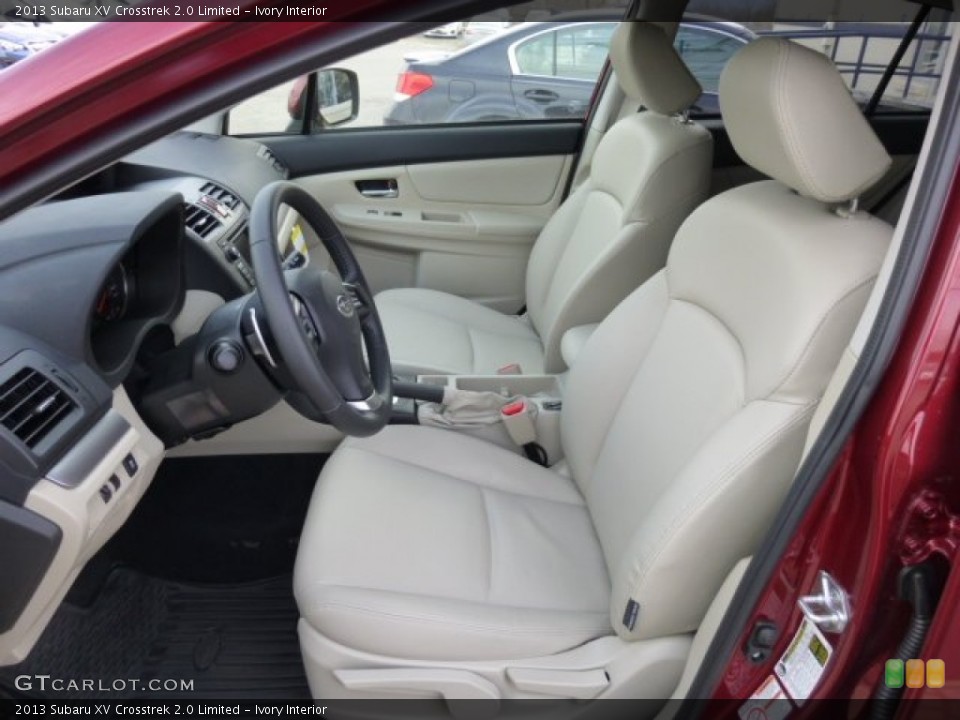 Ivory Interior Photo for the 2013 Subaru XV Crosstrek 2.0 Limited #76306964