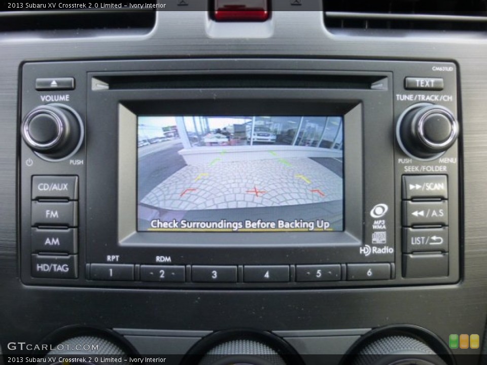 Ivory Interior Controls for the 2013 Subaru XV Crosstrek 2.0 Limited #76307018