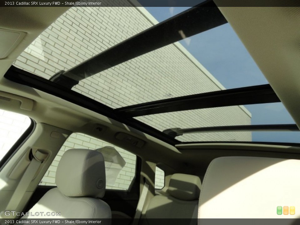 Shale/Ebony Interior Sunroof for the 2013 Cadillac SRX Luxury FWD #76307135