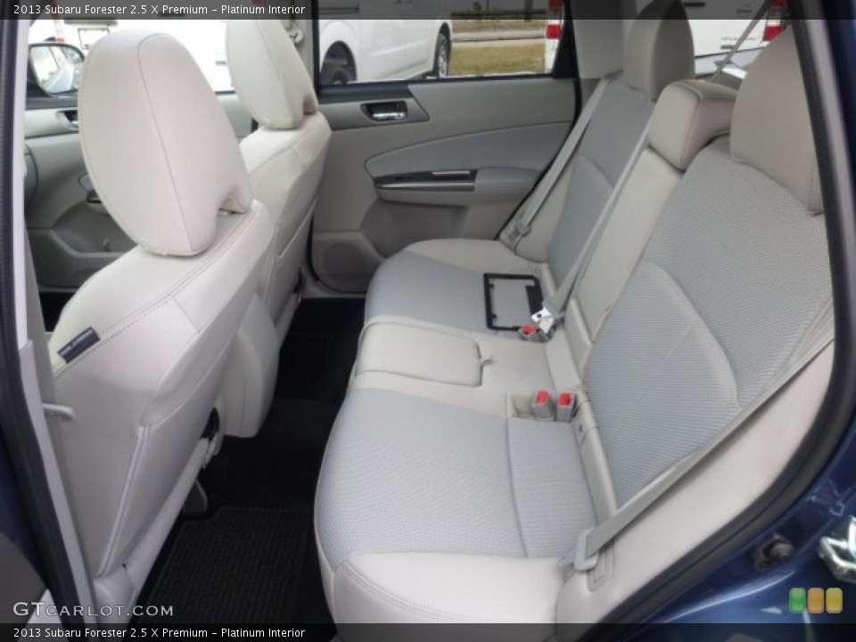 Platinum Interior Rear Seat for the 2013 Subaru Forester 2.5 X Premium #76307279