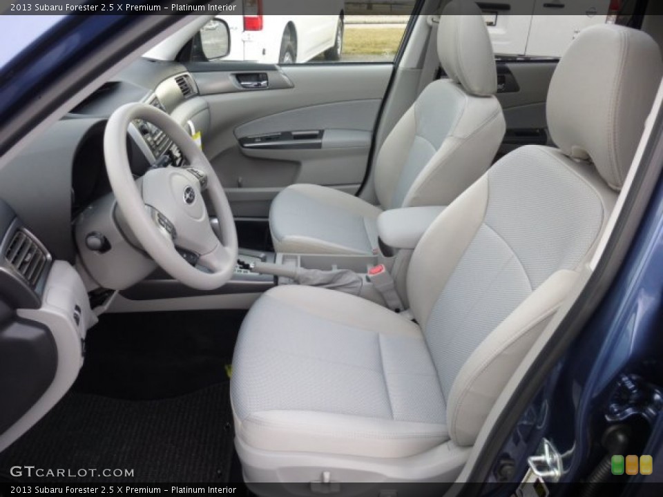 Platinum Interior Front Seat for the 2013 Subaru Forester 2.5 X Premium #76307309
