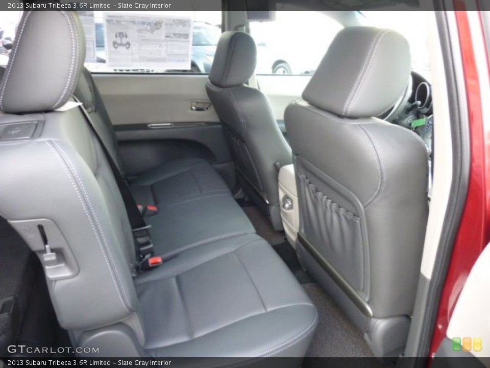 Slate Gray Interior Rear Seat for the 2013 Subaru Tribeca 3.6R Limited #76307576