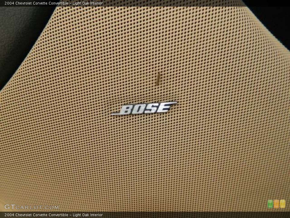 Light Oak Interior Audio System for the 2004 Chevrolet Corvette Convertible #76307606