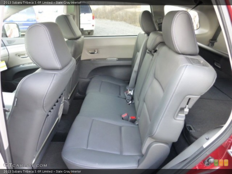 Slate Gray Interior Rear Seat for the 2013 Subaru Tribeca 3.6R Limited #76307612